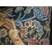 Vlámský gobelínový  polštář  - Owl & Pigeon by William Morris